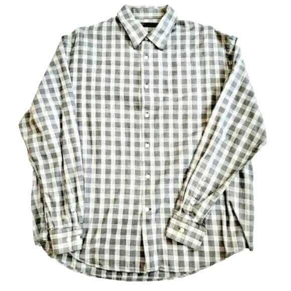 PERRY ELLIS BUTTON DOWN SHIRT SIZE XL - Picture 1 of 3
